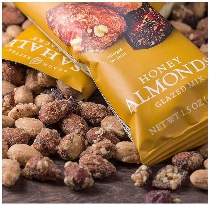 Image of Sahale Snacks Honey Almonds Glazed Mix, 1.5 Ounces (Pack of 36)