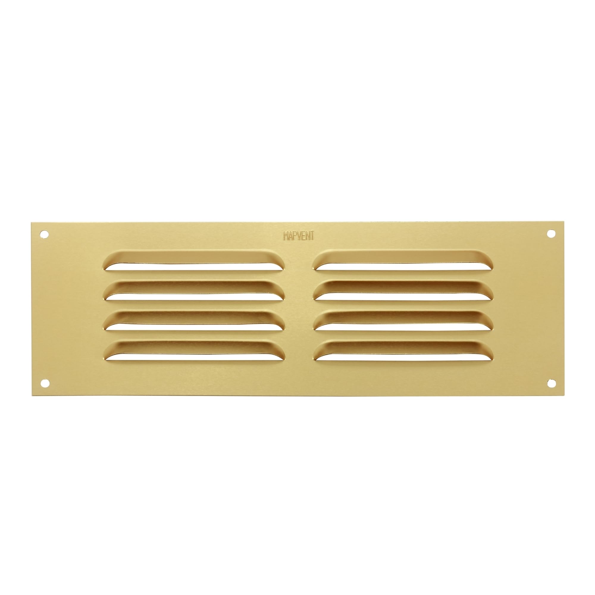 Louvre Vent 9" x 3" in Gold Aluminium