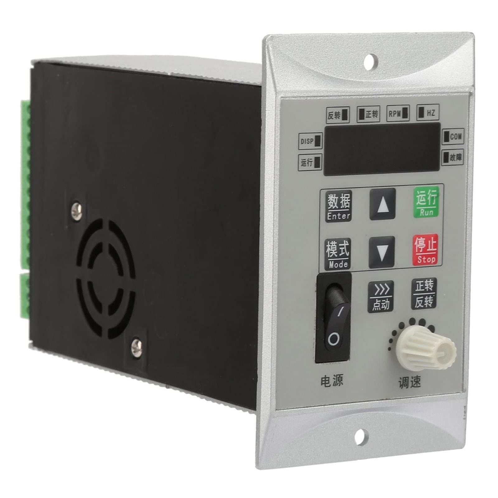 VFD Variatore di Frequenza 220V Monofase, Inverter per Motore AC 0.75kW, Controllore di Velocità Regolabile per Micro Motori, Guida Frequency Drive