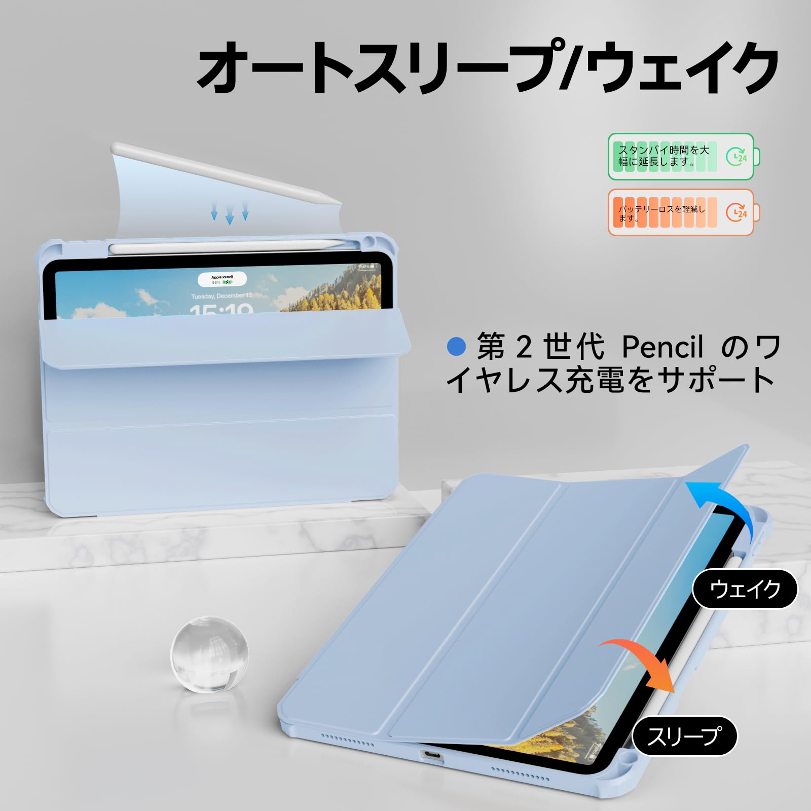 Amazon.co.jp: GKABXY iPad Air 11インチ ケース M3/M2 (第7/6