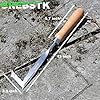 GREBSTK Crack Weeder Crevice Weeding Tool Stainless Steel Manual Weeder Beech Handle Gardening Tool