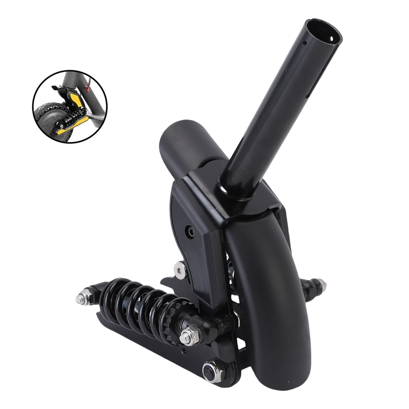 Buachois Kit Suspension Arrière Trottinette Électrique, Amortisseur Arrière Alliage Aluminium Amélioration Confort Installation Facile pour M365 Pro