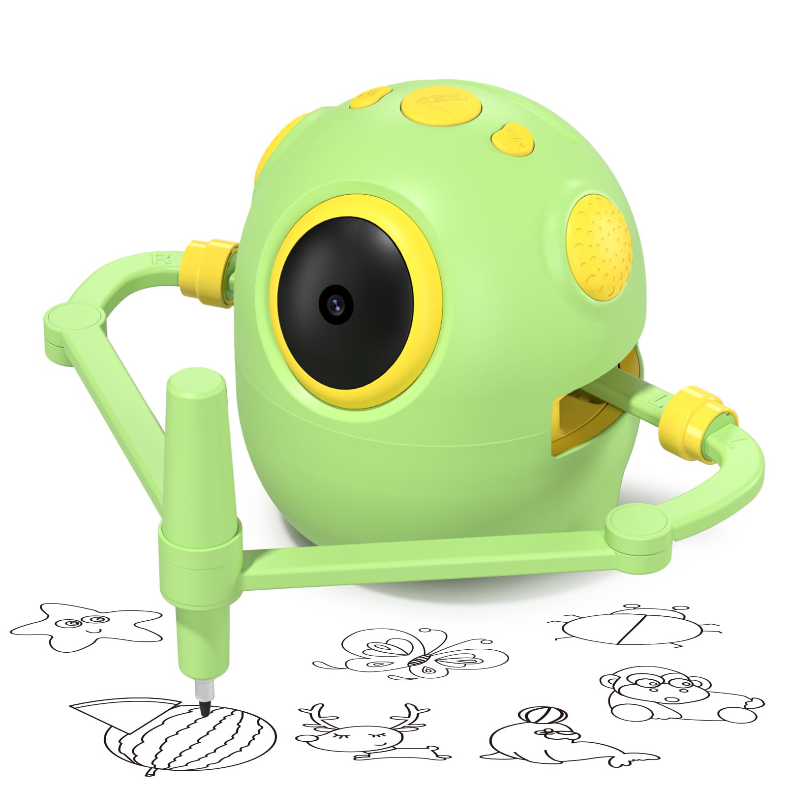 Wonovate Smart Drawing Robot for Kids - Draw Art Sketcher Kid Toys for 3-12 Years Old Gifts - Tracing Educational Robots Toy for Girls Boys Gift -