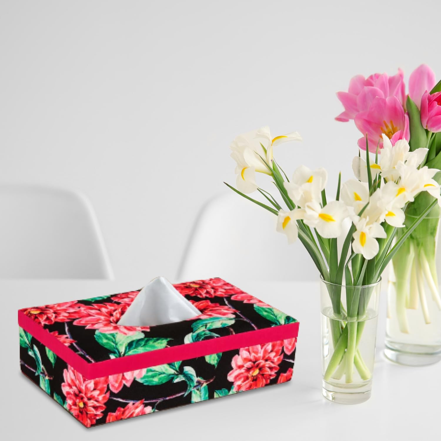 Stylish Tissue Box Holder - Handcrafted & Elegant -21