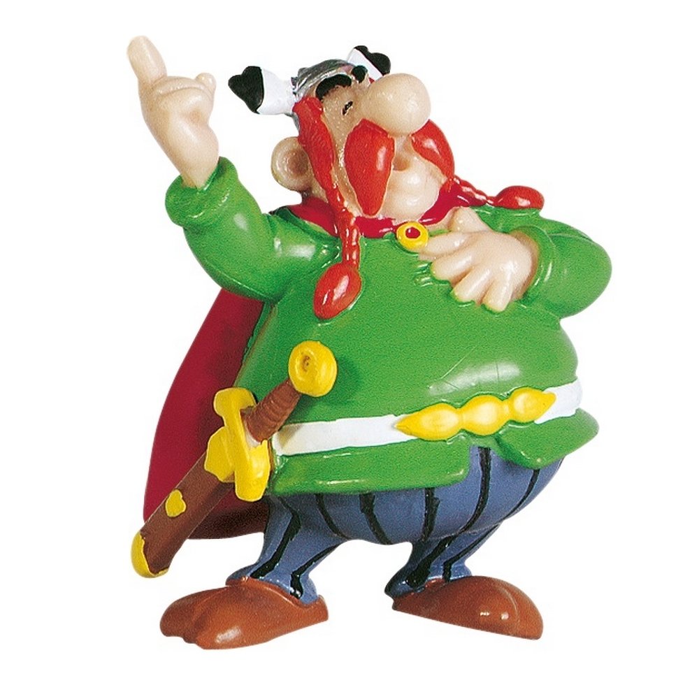 Plastoy SAS PLA60509 Asterix Figure Majestrix der Anfuhrer Toy,5.6 CM
