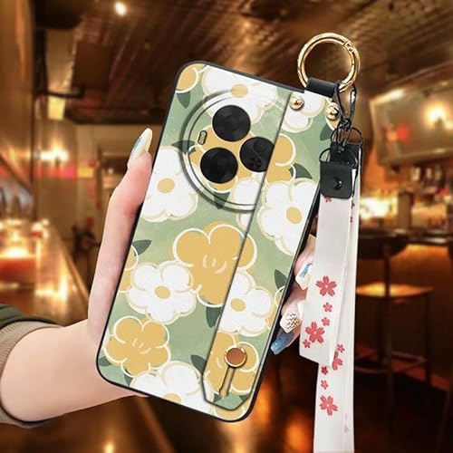 Phone Case Compatible with TCL NxtPaper60 Ultra, Lanyard Silicone Soft case Dirt-resistant Durable Kickstand Shockproof Anti-dus