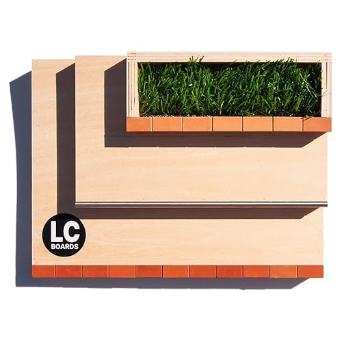 LC Boards Fingerboard 3 Block Plaza RAMP Wood