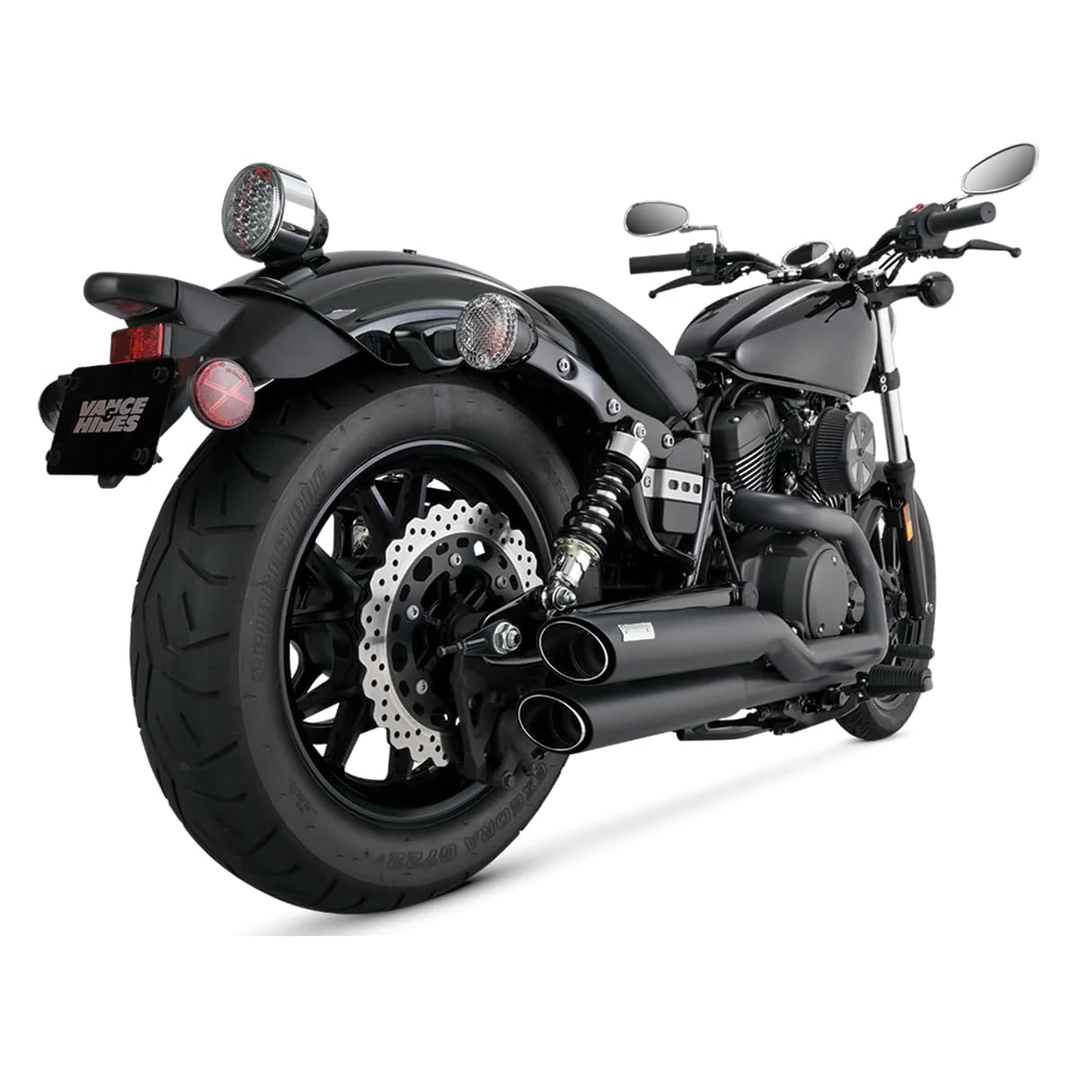 Amazon | Vance&Hines(バンスアンドハインズ) フルエキゾースト ツイン  