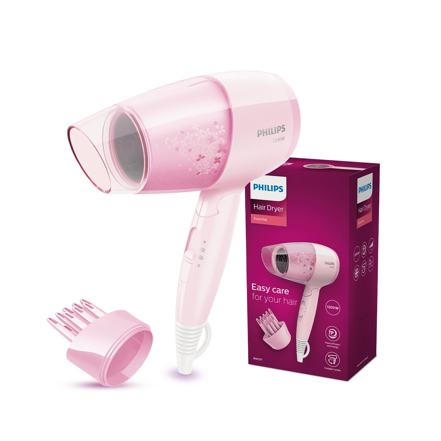 Philips Hair Dryer Bhc017 00 Thermoprotect 1200 Watts With Air