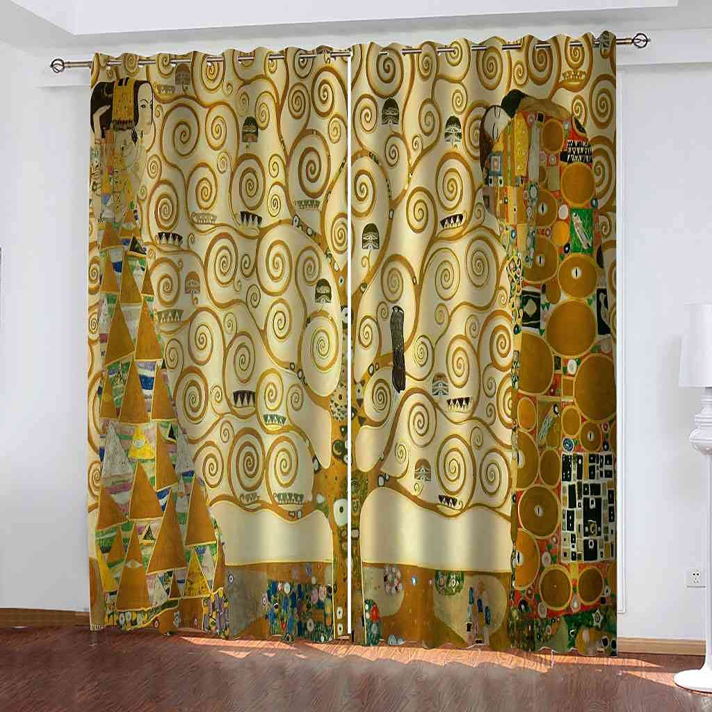 Rideau salon thermique et phonique 264x242 cm pour une chambre d'enfant calme