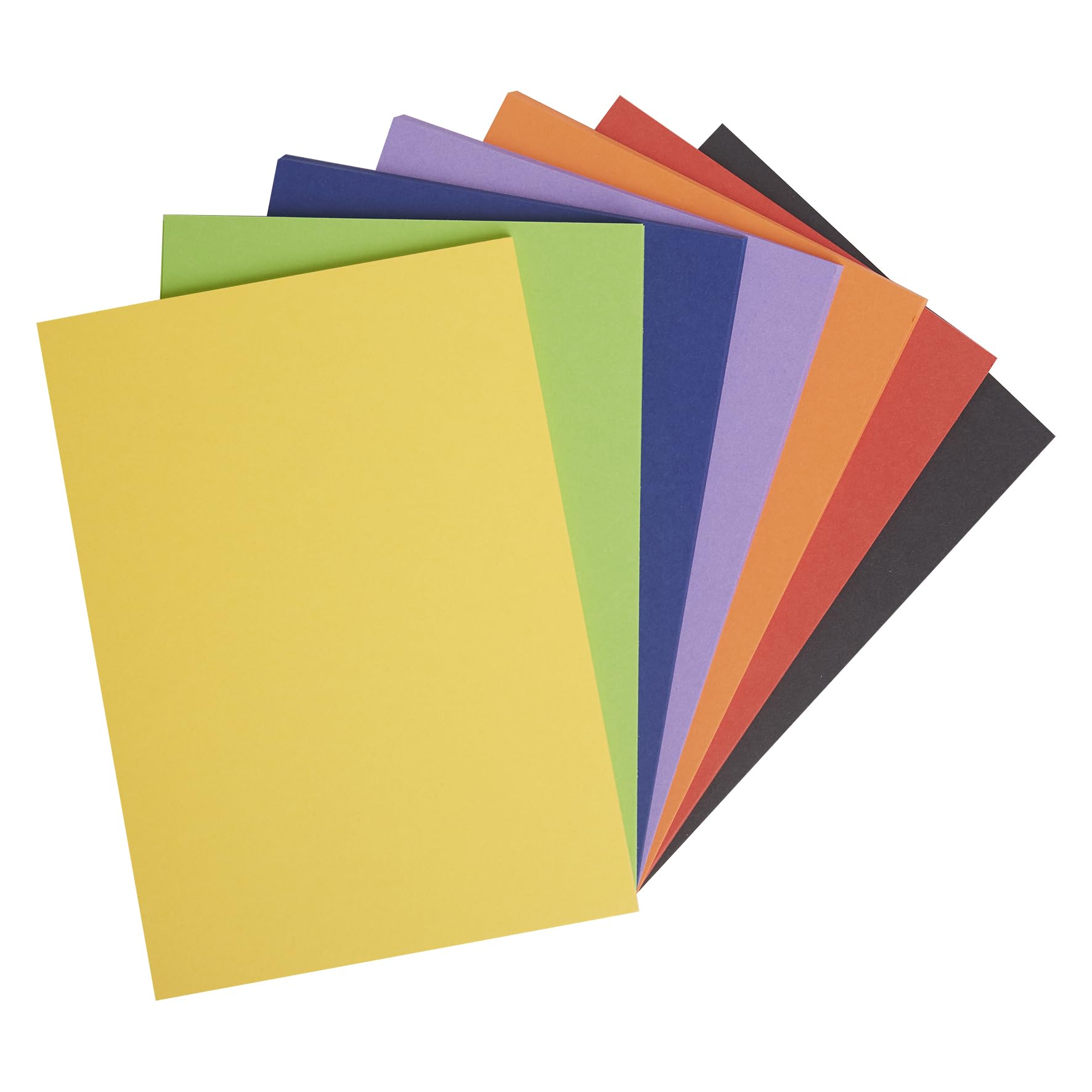 Stephens Vivid Coloured Card A5 240gsm 100 Sheets, Great For Printing, Photocopying, Card Making, Decoupage, And Scrapbook Designs, Perfect Cardboard Base For Craft Projects, Essential Stationery Item