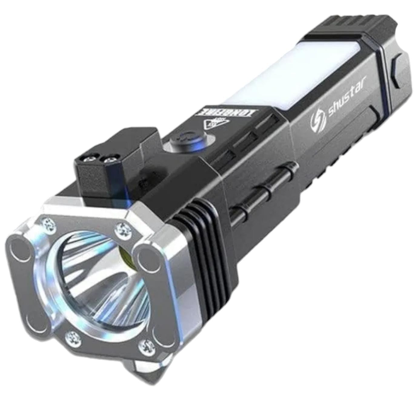 MVS Multipurpose Portable 3W Rechargeable Torch | Hammer | Seatbelt Cutter | Power Bank | Magnetic Holder | Long Distance Focus Light | Best Needful Hand Tool and Car Accessories | (MVS0424H1) (B0CHYGF441) Amazon Price History, Amazon Price Tracker