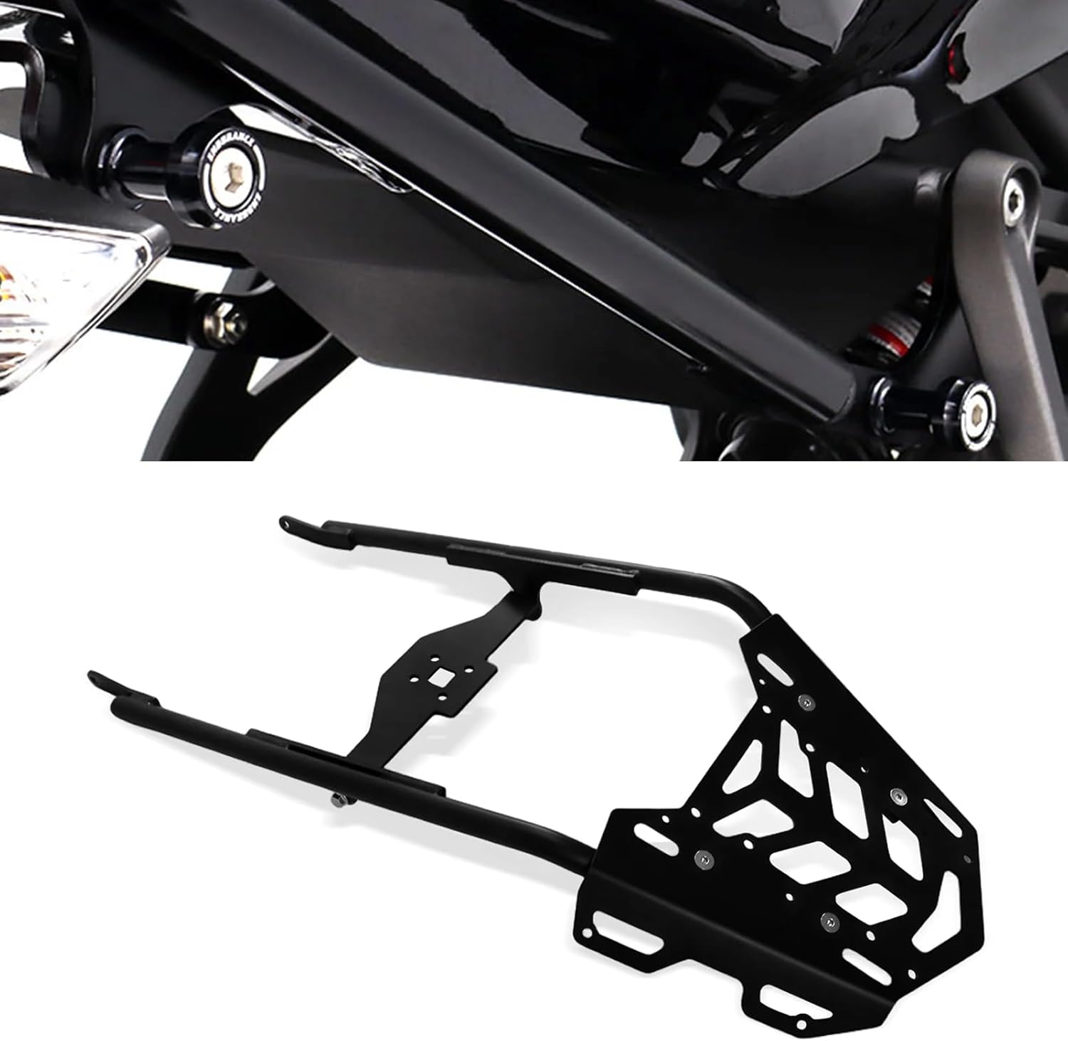 for 2026 ZX-4R ZX-4RR ZX-25R ZX4R ZX4RR ZX25R 2025 Motorcycle Rear Luggage Rack Cargo Support Rack br Rear Luggage Rack