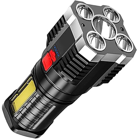Dinglong Lampe Torche Led Ultra Puissante 100000 Lumens, Lampe De Poche