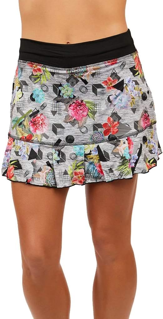 UV Colors Print 14 Inch Womens Tennis Skirt