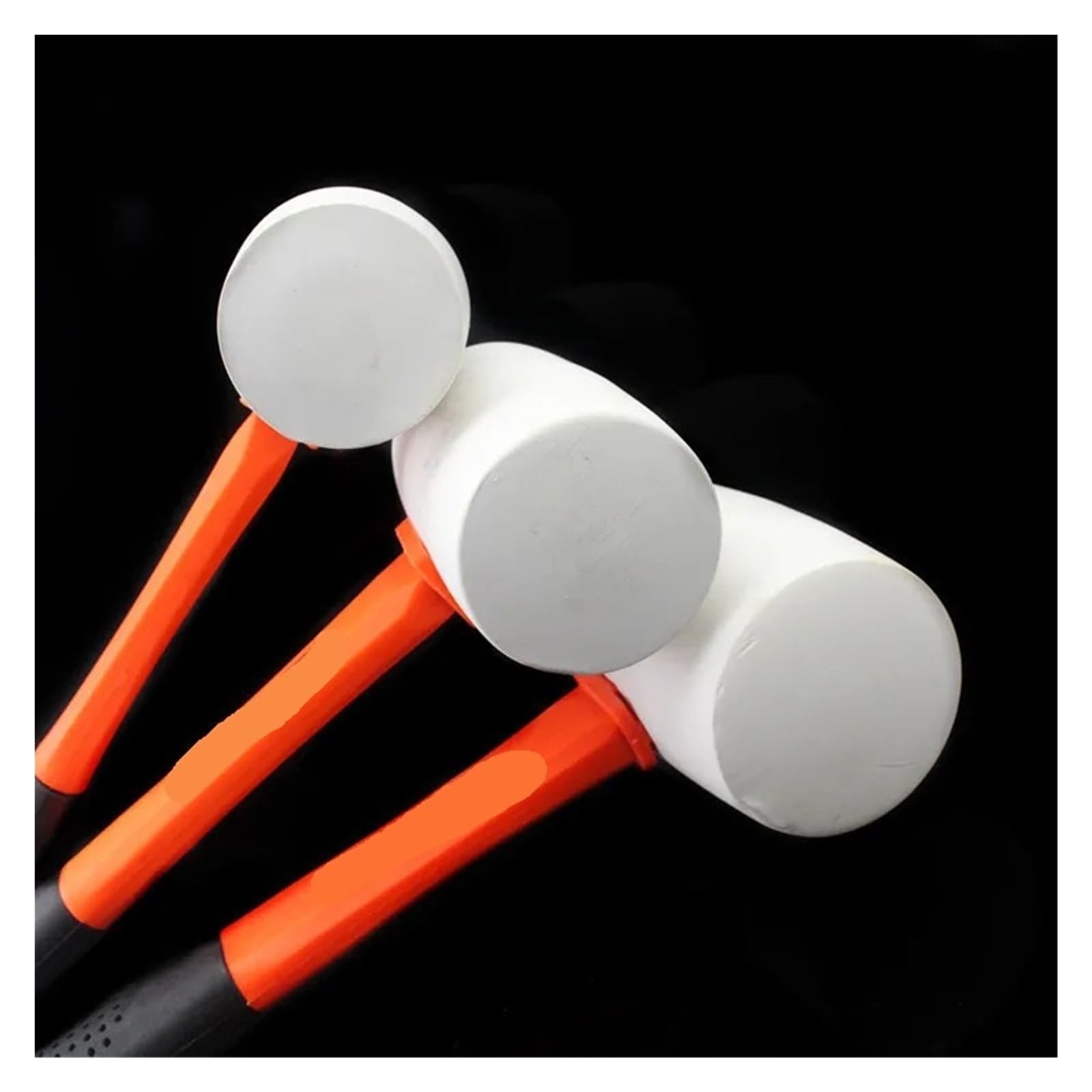 Mazo De Goma De 8/12 Oz, Color Blanco, for Instalación De Losas De Cerámica, Albañilería(White-12oz)