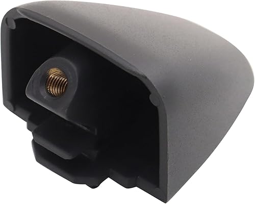 Miniatura 427 de TRQ Manija de la puerta exterior trasera izquierda del lado del conductor negra compatible con Honda Civic 2001-2005