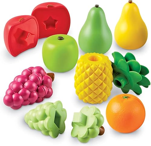 Miniatura 7 de Learning Resources Snap-n-learn - Moldeadores de frutas, juguete de motricidad fina para niños pequeños, a partir de 2 años