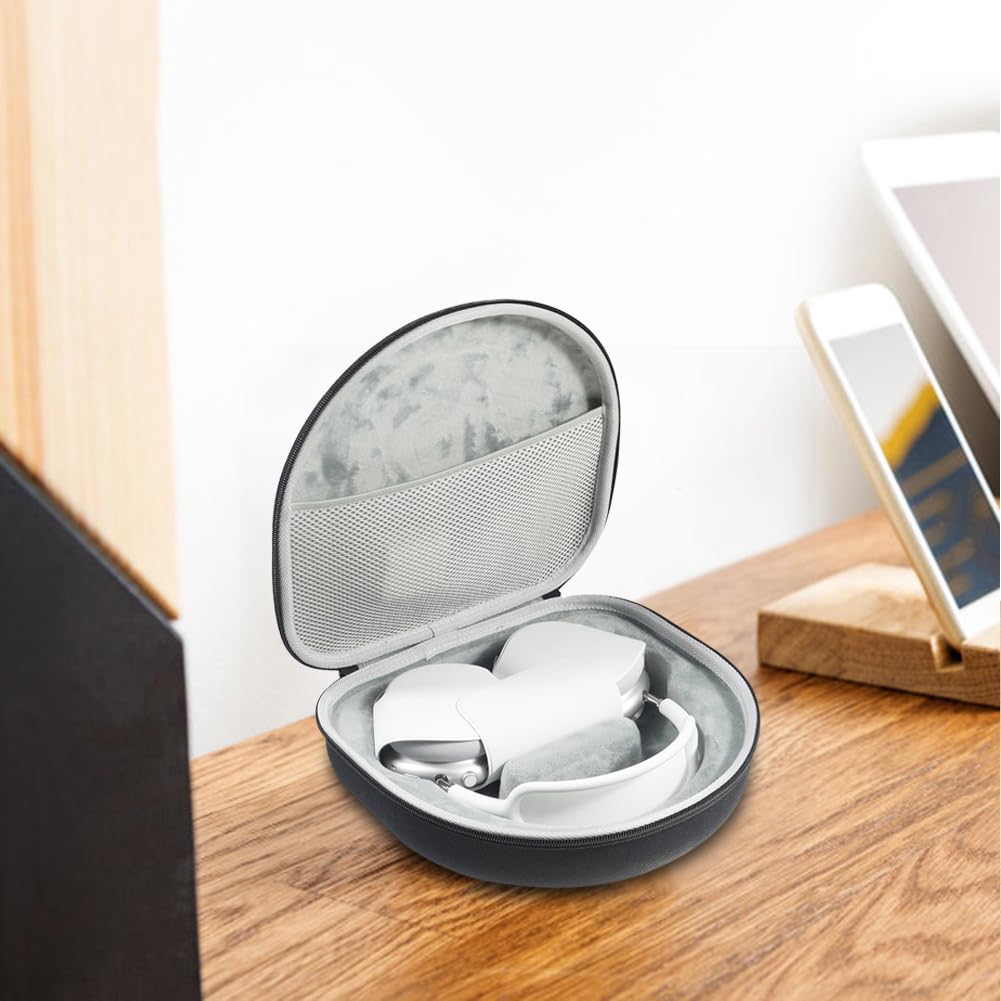 Custodia per cuffie in EVA resistente per Apple Air Pods Max, impermeabile e antiurto, con tasca in rete