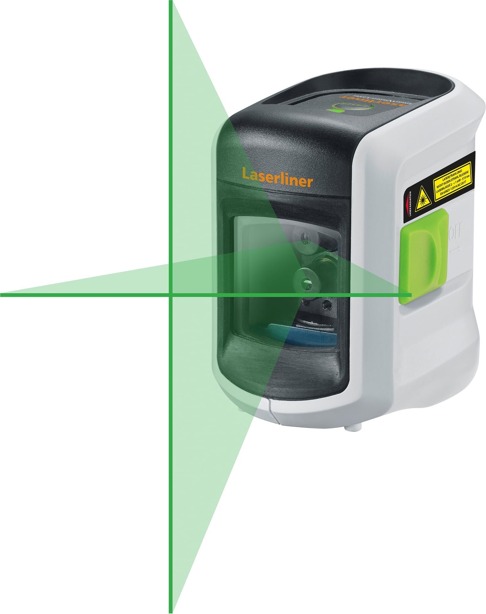 Laserliner Laser à Lignes Croisées SmartVision, Laser Vert | Trépied de 270 cm, Usage Intérieur et Extérieur, Mode Récepteur Manuel Inclus