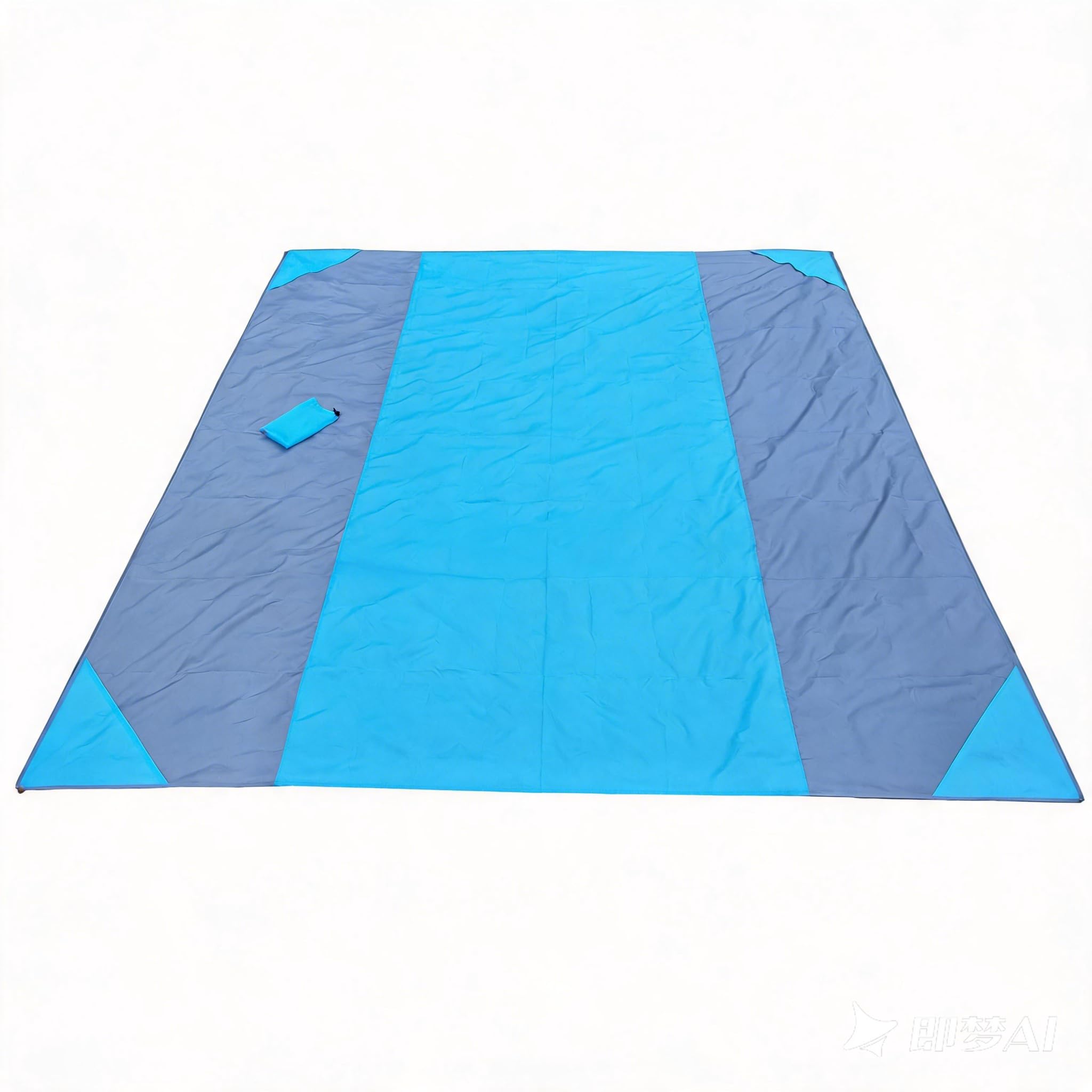 ROSSRORE Beach Blanket 270x210cm Sandproof Waterproof Picnic Mat,Large Foldable Outdoor Blanket,Lightweight Camping Tarp for Beach Picnic Hiking Travel — image 1