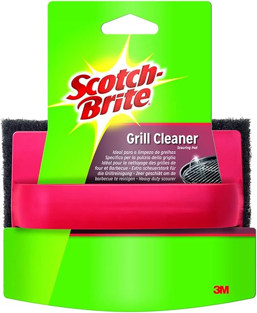 Scotch-Brite Grill Cleaner Scourer Plus Handle