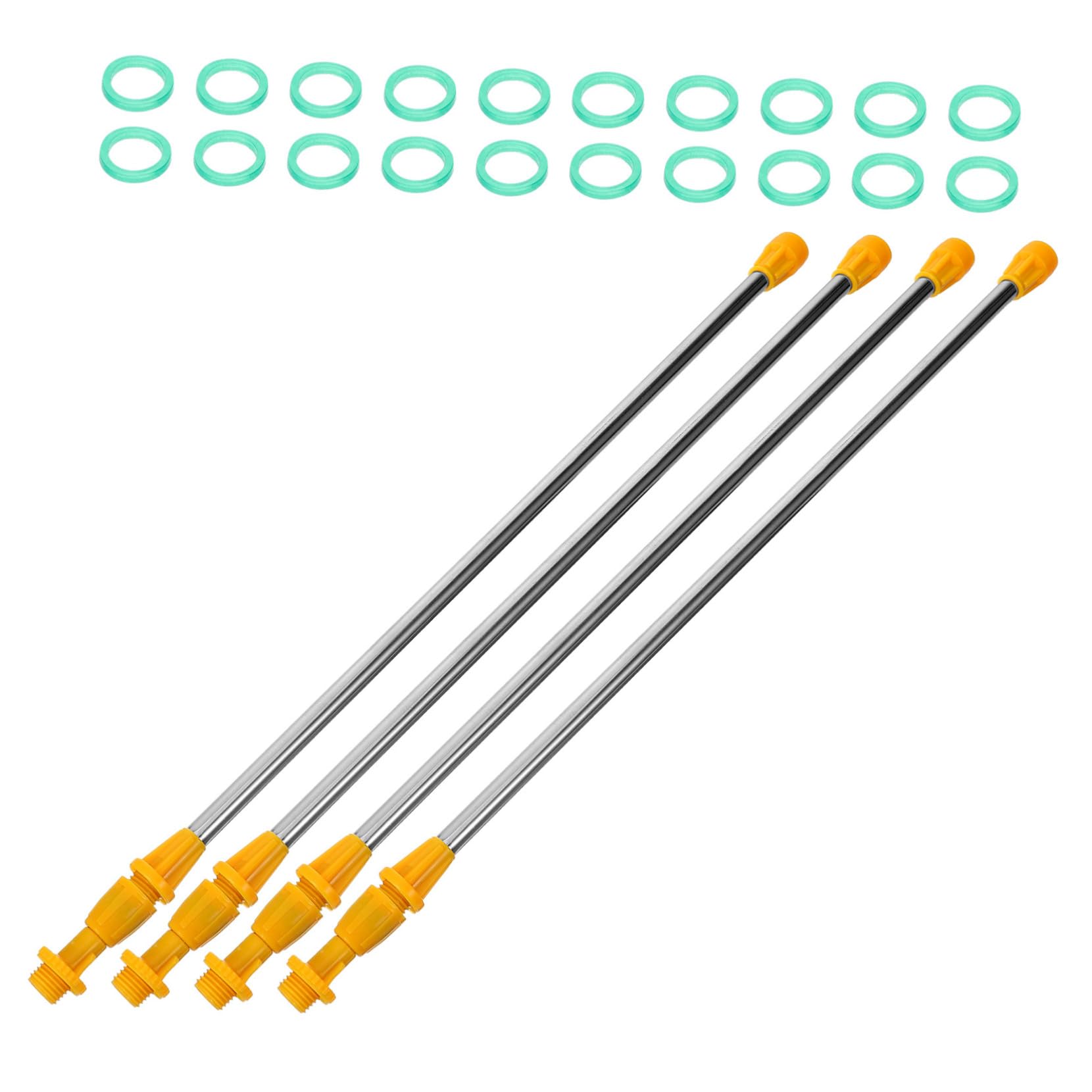 BESPORTBLE 5ensembles Tige De Pulvérisation Acier Inoxydable Rallonge Pour Pulvérisateur Agricole Accessoire De Jardinage Long Et Durable Compatible Plupart Des Pulvérisateurs Électriques
