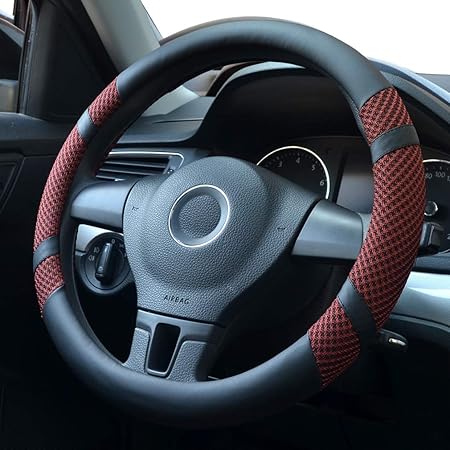 Amazon Pahajim ハンドルカバー 本革 カーボン調 滑りにくい グリップ感 軽自動車 おしゃれ ユニバーサル 滑り止め 快適 38cm ハンドルカバー 車 バイク Amazon Pahajim ハンドルカバー 本革 カーボン調 滑りにくい グリップ感 軽自動車 おしゃれ ユニバーサル 滑り止め 快適 38cm ハンドルカバー 車 バイク