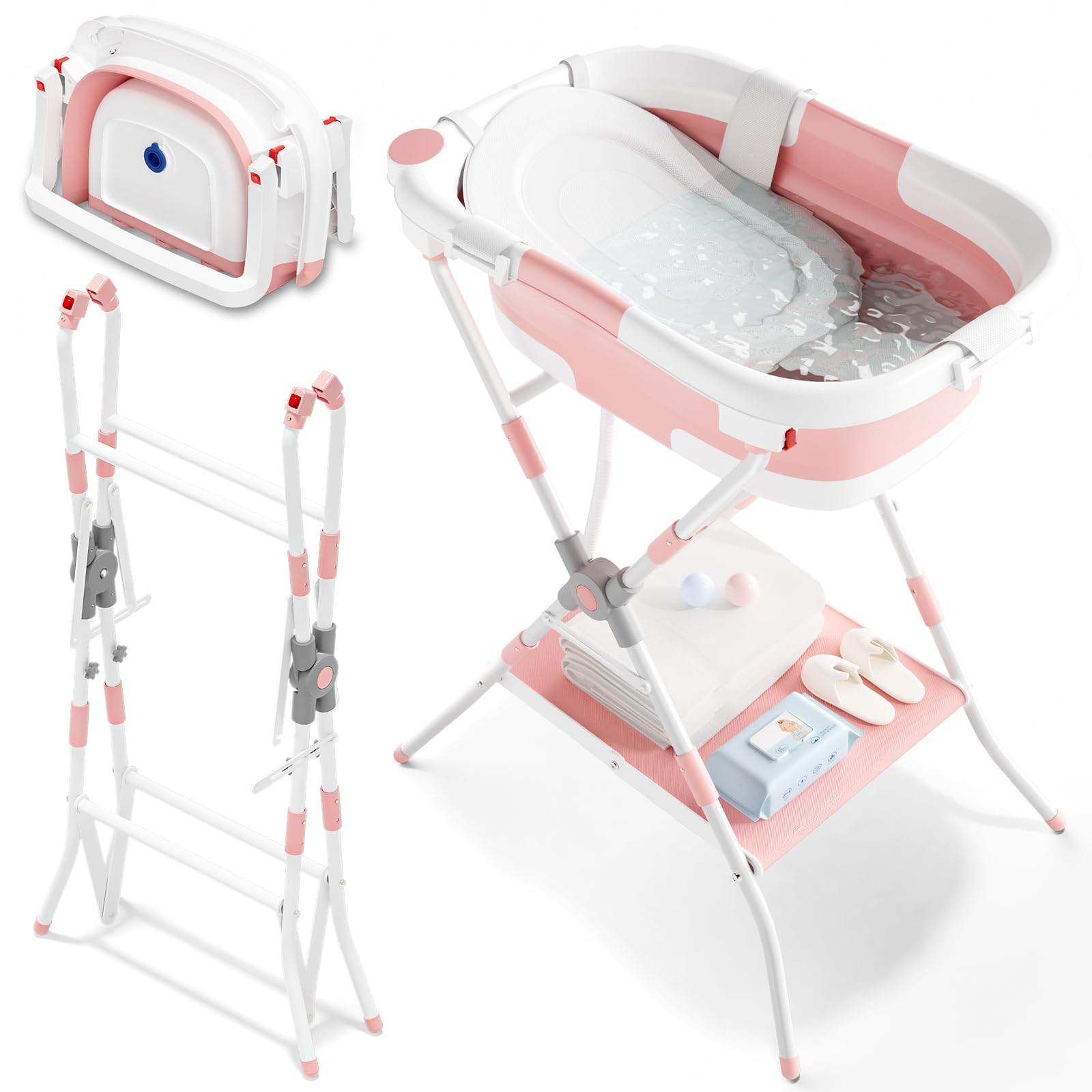 COOSEYA Baby Badewanne （Bär-Design)