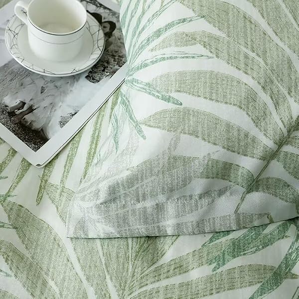 OAITE Duvet Cover Set Prewashed Cotton-Like Polyester King by OAITE - Used condition - Image 4