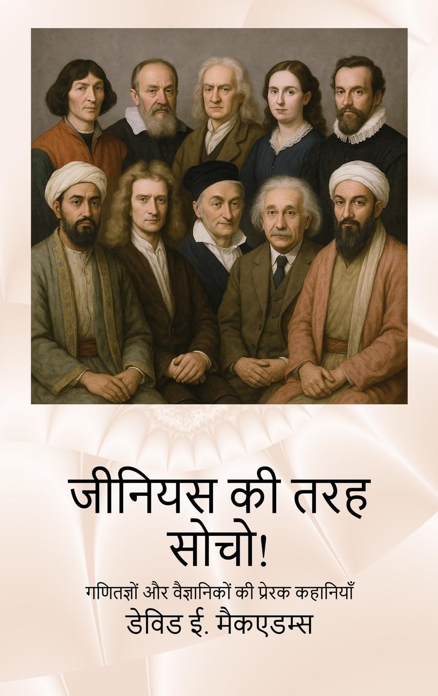 जीनियस की तरह सोचो!: गणितज्ञों और वैज्ञानिकों की प्रेरक कहानिय (बच्चों के लिए गणि)
