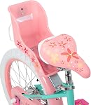 JOYSTAR Unicorn Filles vélo pour 2-9 ans vieux enfants, 12 14 16 18 Inch Enfants vélo avec roues d'entraînement, Streamers, Panier et Doll Siège, enfants vélos