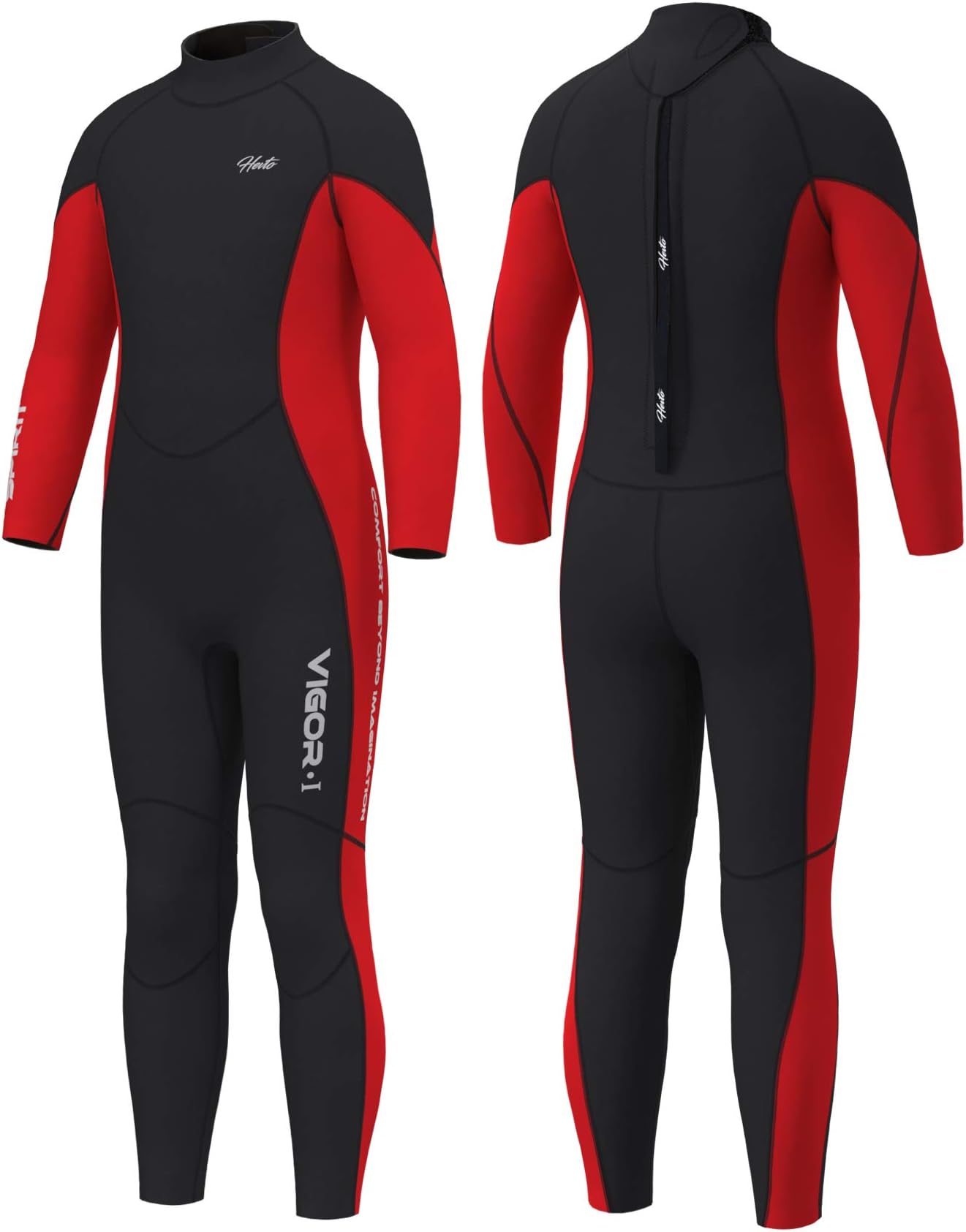 Kids Wetsuit for Boys Girls Toddler Youth 3/2mm Neoprene Full Wet Suits in Cold Water for Swimming Surfing Diving