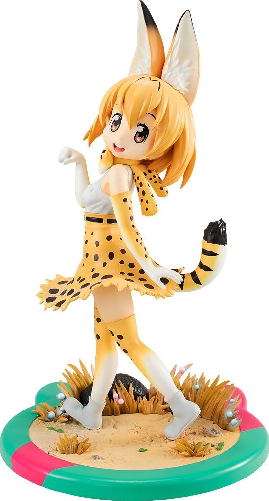Amazon.com: Kadokawa Kemono Friends: Serval 1:7 Scale PVC Figure : Toys ...