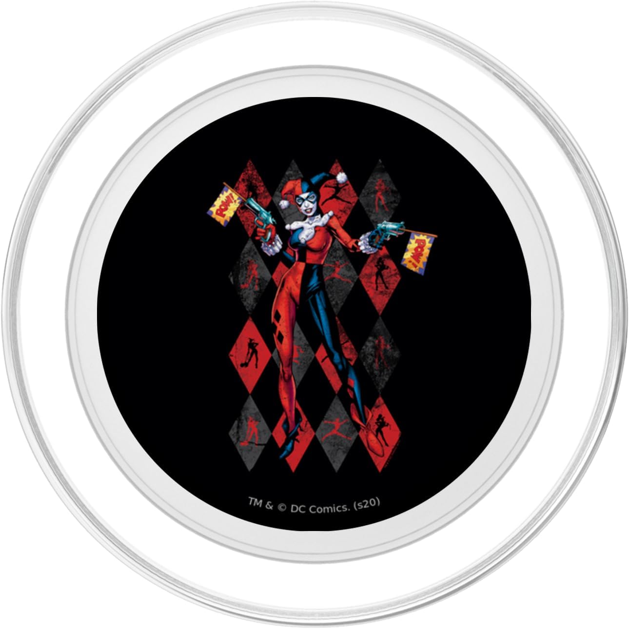 Harley Quinn Pow Pow PopSockets PopGrip for MagSafe