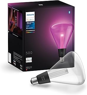 Philips Hue White & Colour Ambiance Lightguide Smart LED Lamp, Edison Shape, ST70, Dimmable LED Bulbs for the Hue Lighting…