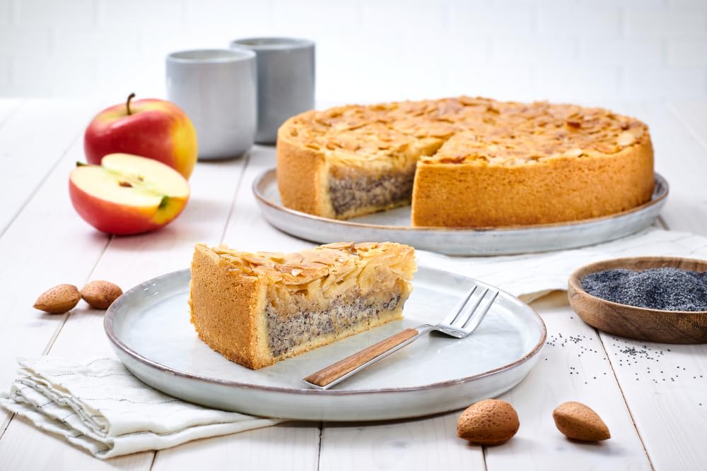 Dr. Oetker Mohn Back, 8er Pack backfertige Mohn-Zubereitung aus Blaumohn zum Backen und Dekorieren, 8 x 250 g Mohnfüllung für Kuchen und Desserts