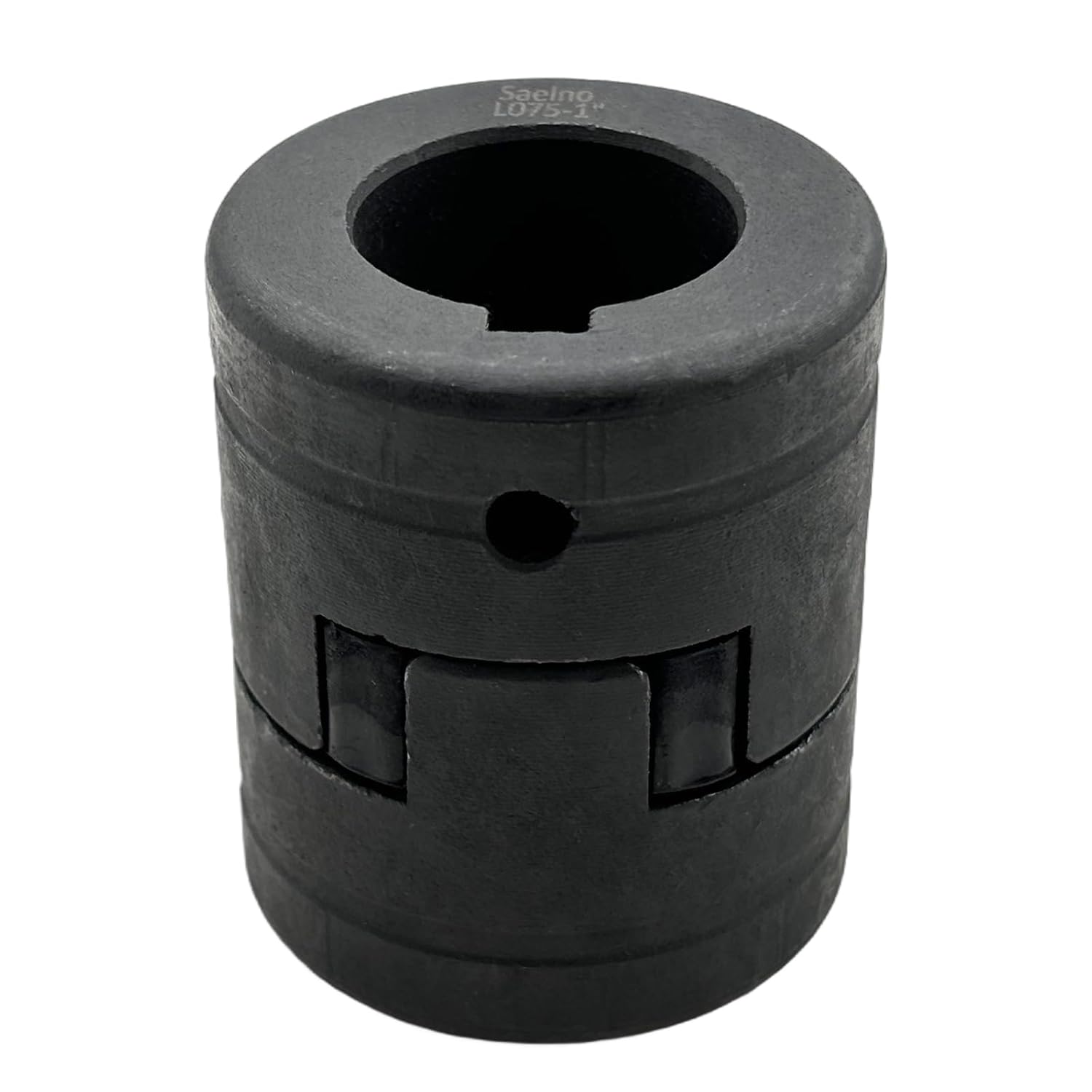 3/4" to 1" L075 Flexible 3-Piece L-Jaw Coupling Coupler Set & Rubber Spider for Log Wood Splitter,Multi-Flex Couplings L075-3/4-1