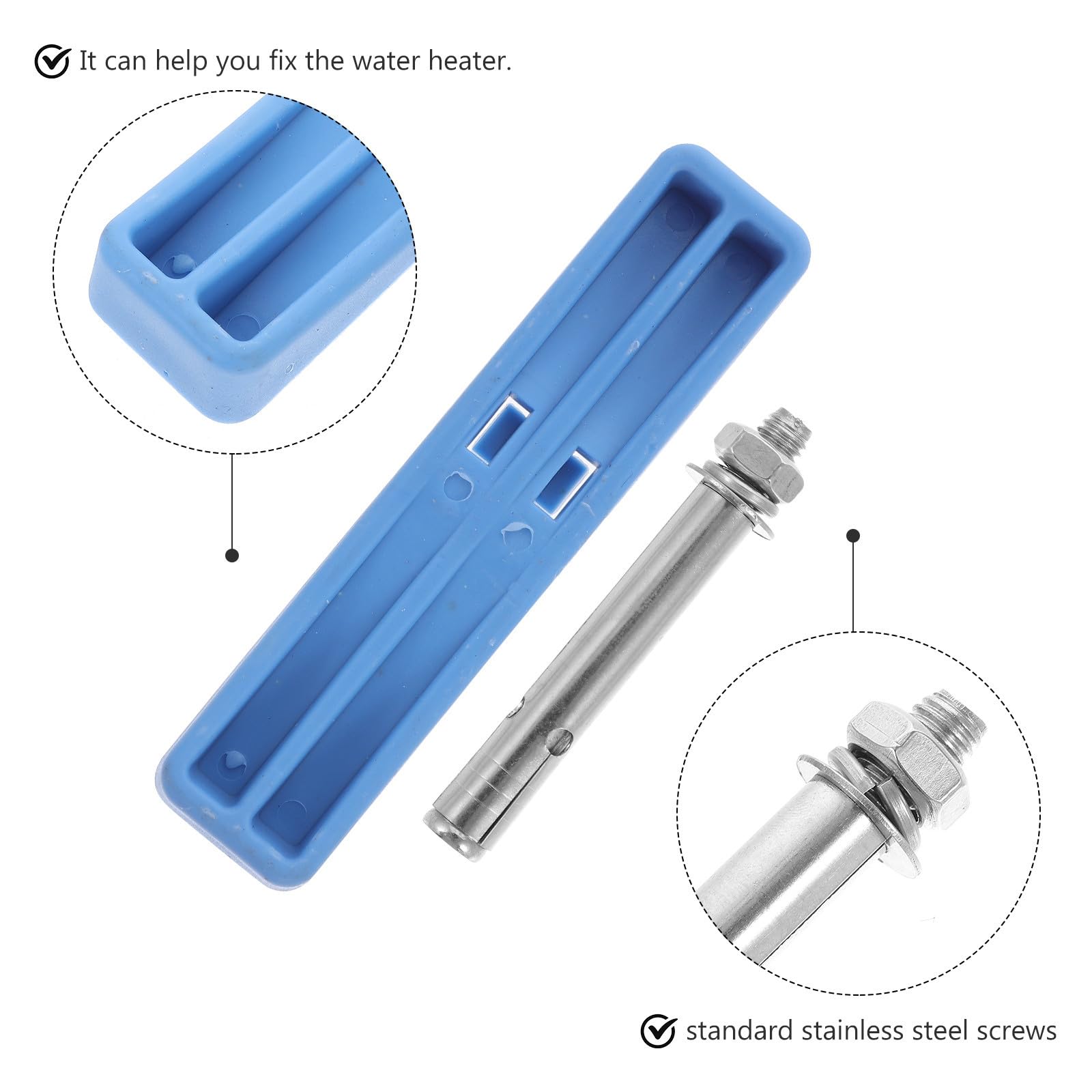 Acciaio Supporto Inox per Parete da Elettrico Scaldabagno