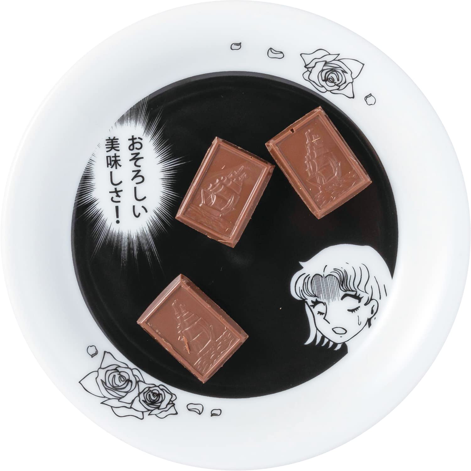 Amazon｜サンアート おもしろ食器 コミック プレート 皿 16cm スイーツ