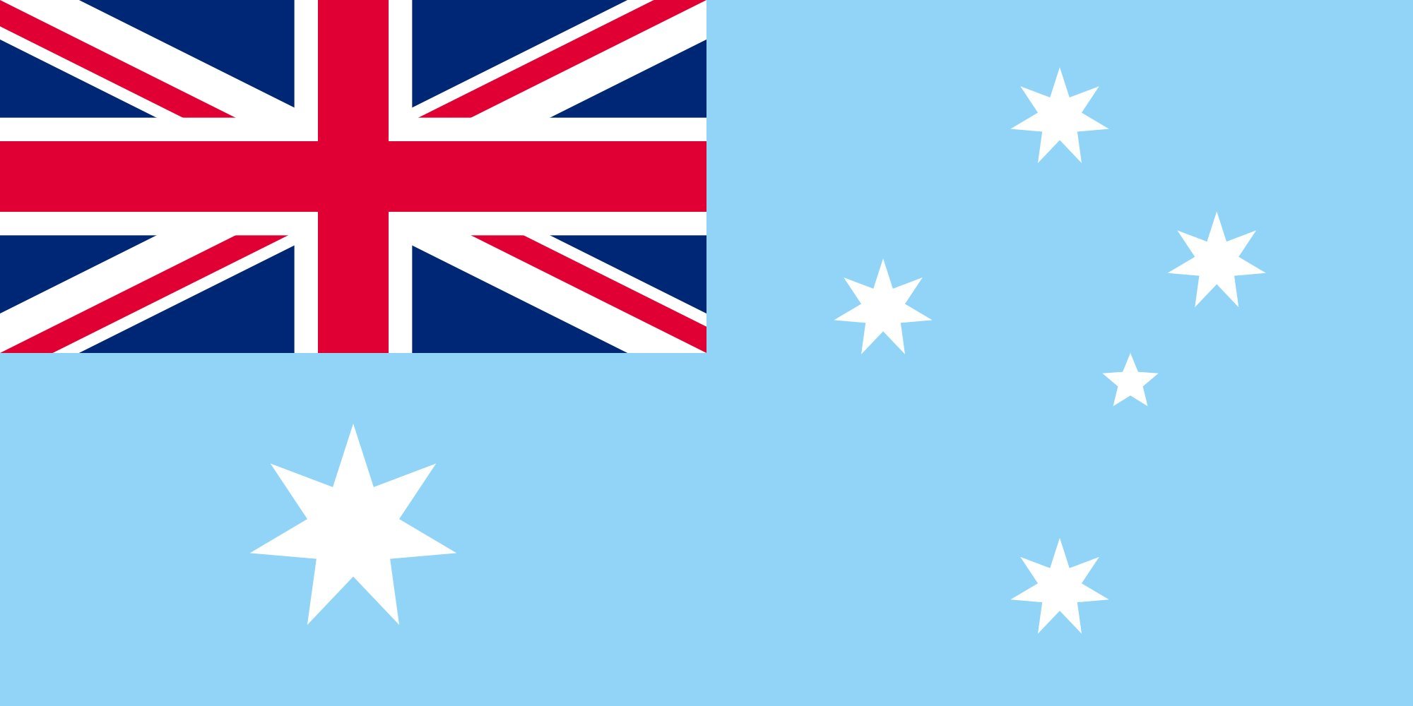 Drapeau Territoire antarctique australien pour mât de collection