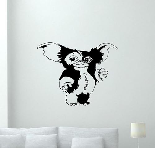Mogwai - Adhesivo de vinilo para pared, diseño de Gizmo Gremlin, decoración artística de pared para automóvil, camión, dormitorio, sala de estar,