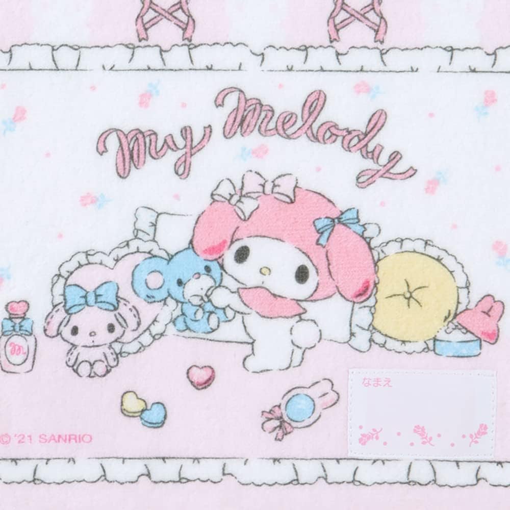 Sanrio 381209 My Melody Petite Towel (Ruffle)