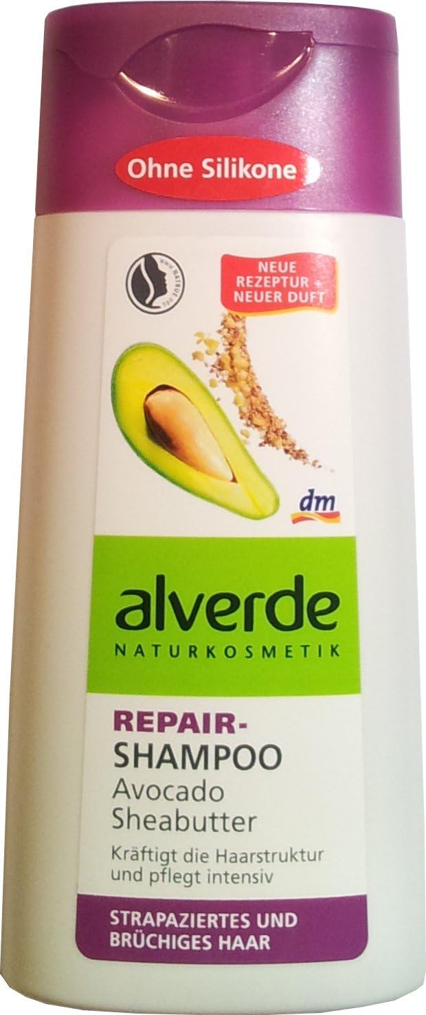 Alverde Repair Hair Avocado & Shea Butter Shampoo 200 ml