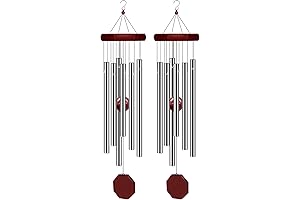 2 Pack Pgzsy Memorial Wind Chimes Outdoor