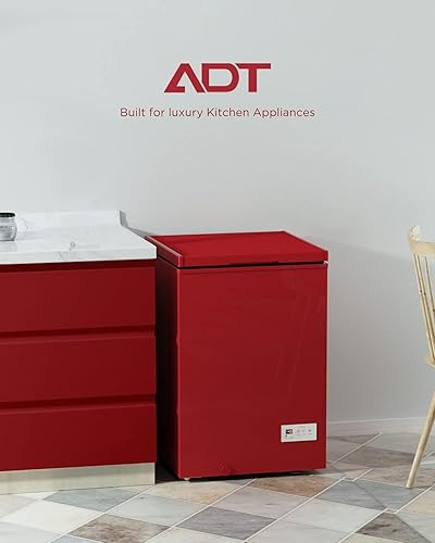 Miniatura 7 de ADT Congelador de pecho de baja temperatura de 3.5 pies cúbicos para puerta superior independiente de 14  a -40