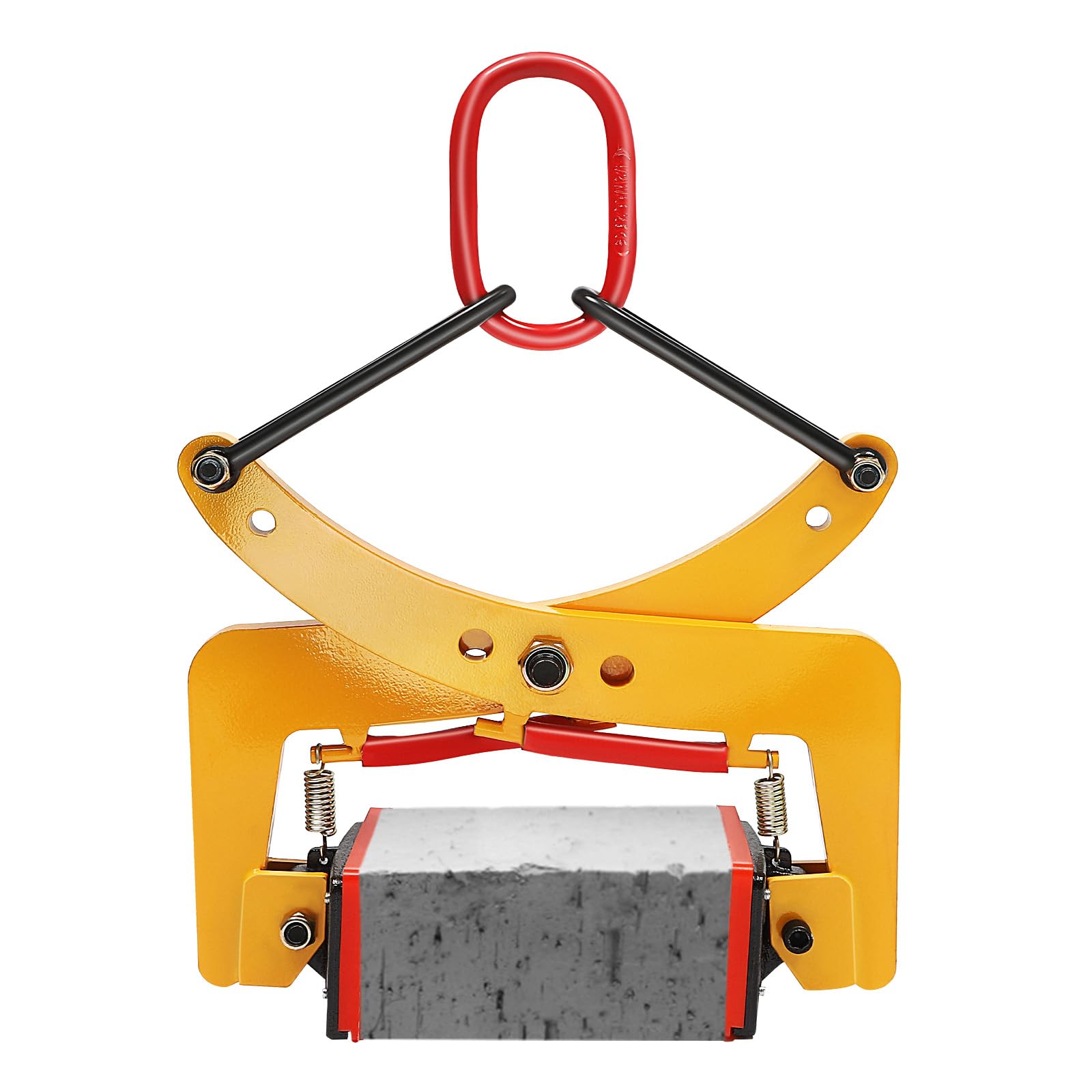 Versetzzange Bordsteinzange Steinzange Pflastersteinheber 280kg/325kg Tragkraft, hand Hebezange Hebevorrichtung & Pflastersteinzange zum Anheben und Transportieren von Steinen (325KG)