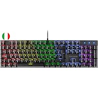 Mars Gaming MK422 Nero, Tastiera Meccanica Gaming RGB