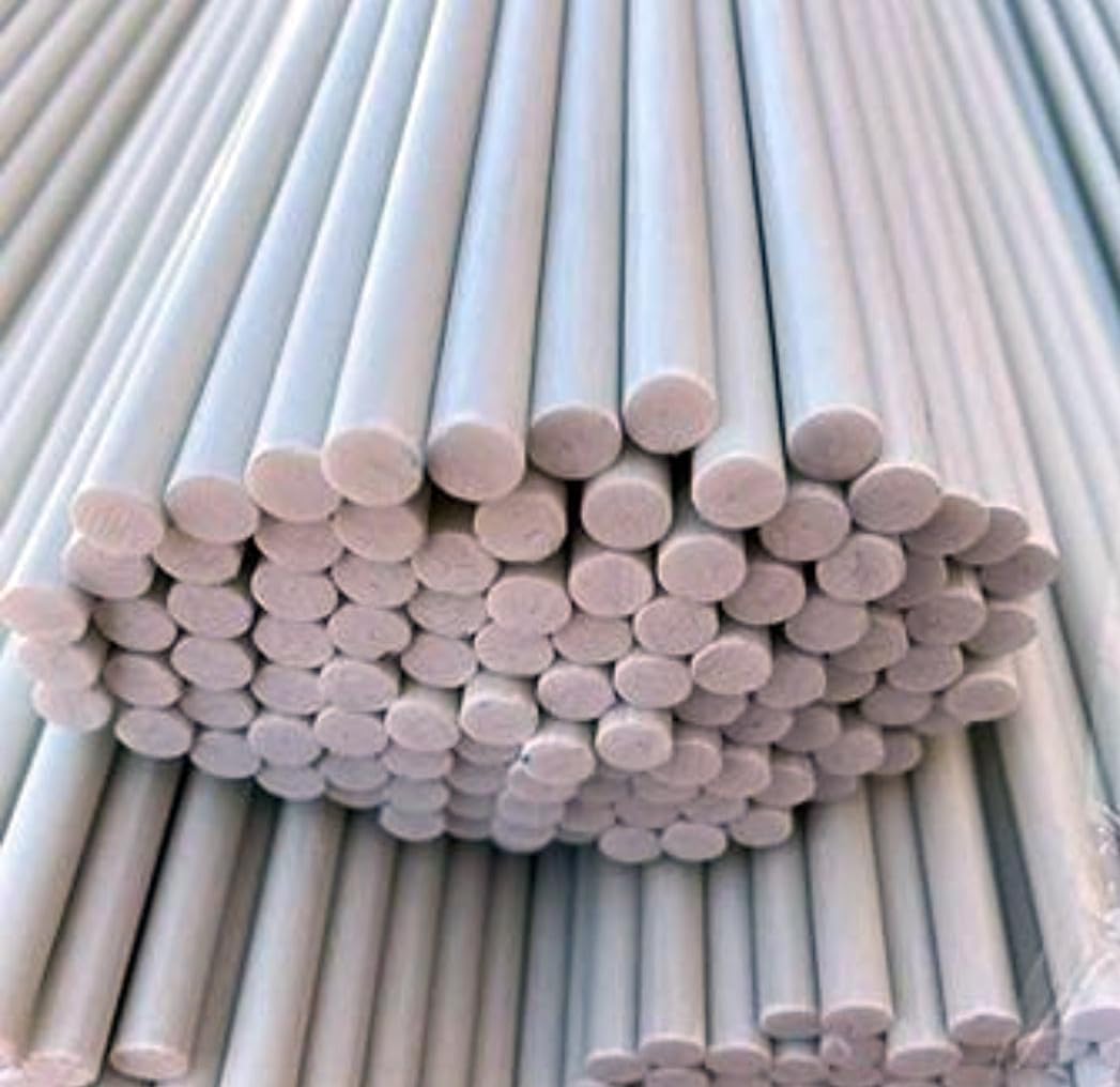 Pack de 50 Tutor de Fibra de Vidrio. Altura 150 cm. y 7 mm de Grosor. Tutores para Sus frutales, Olivo, Vid, Plantas Ornamentales etc.