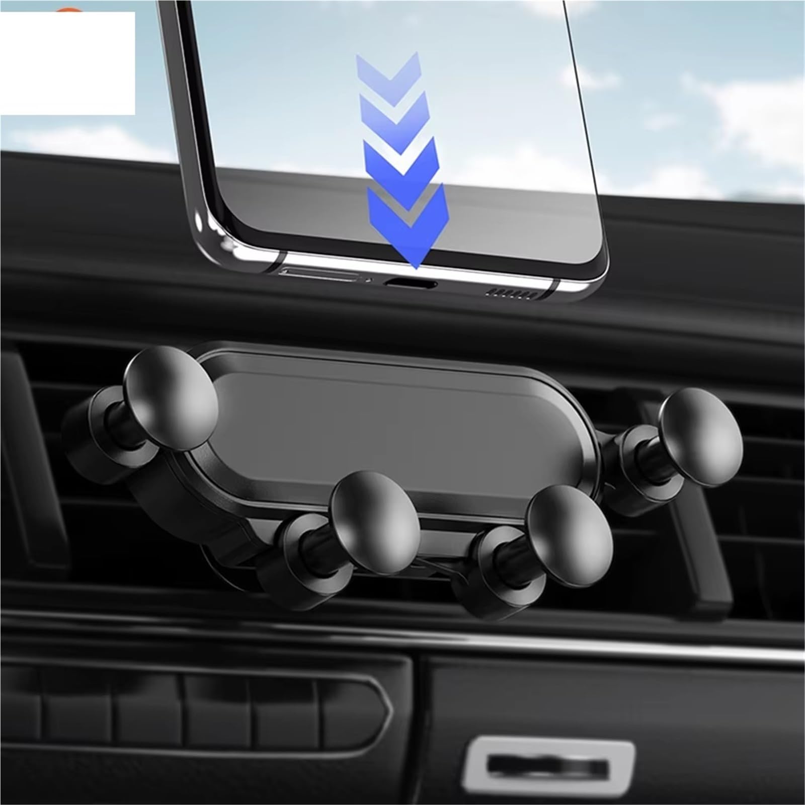 para Samsung Soporte Universal GPS Soporte Teléfono Móvil Soporte Celular Gravedad Accesorios Montaje Ventilación Soporte Móvil Coche